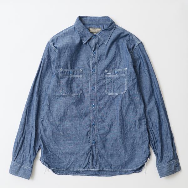 EMPIRE & SONS エンパイアアンドサンズ  シャンブレー ワークシャツ メンズ