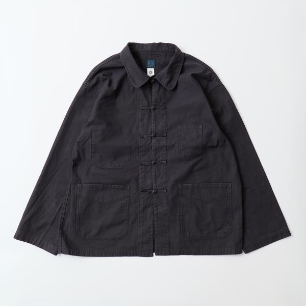 POST OVERALLS ポストオーバーオールズ  ポストシノワ ヴィンテージサテン カバーオール 日本製