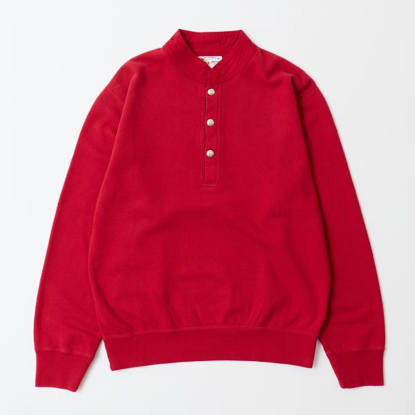 FELCO (フェルコ)  10オンス スウェットシャツ バンドカラー ヘンリーネック メンズ 日本製
