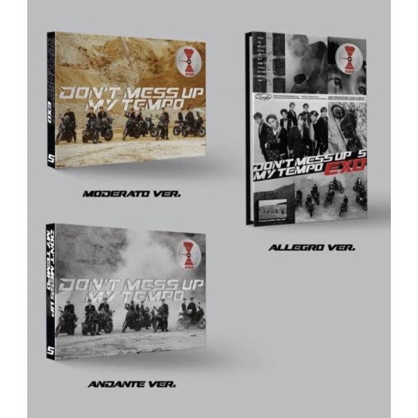 EXO - Don't Mess Up My Tempo : Vol.5 CD 韓国盤 バージョン選択可能