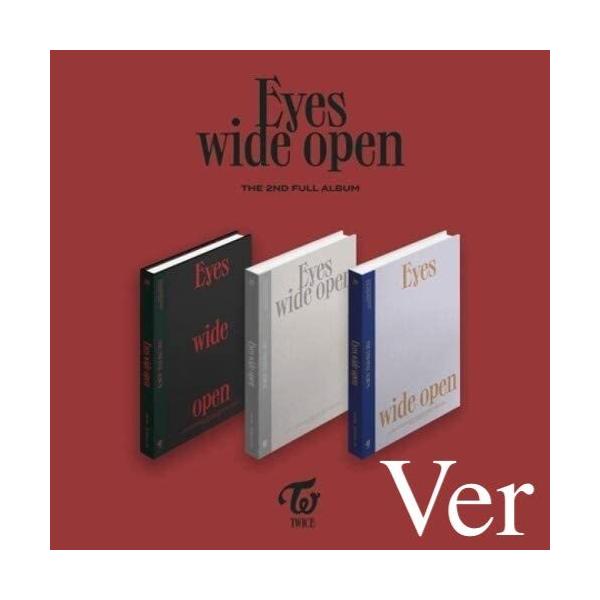 国内発送 TWICE - Eyes Wide Open 正規2集 CD 韓国盤 バージョン 国内発送 TWICE - Eyes Wide Open 正規2集 CD 韓国盤 バージョン