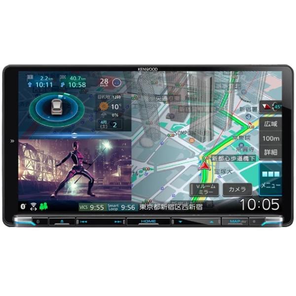 KENWOOD MDV-M909HDL ケンウッド 彩速 9インチ カーナビ 彩速ナビ MDV-M909HDL 9V型 地上デジタルTVチューナー/ Bluetooth内蔵