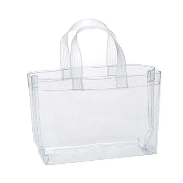 トートバッグ Sサイズ 透明ビニール 幅25 高さ18 マチ10cm Pb 2518 痛バッグ 0255 イージャパン 通販 Yahoo ショッピング