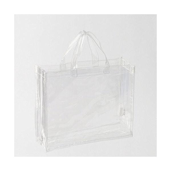 透明バッグ クリアバッグ トートバッグ Mサイズ 透明ビニール 対応 幅32 高さ25 マチ10cm Cb 3225 痛バッグ 母の日 0255 0029 イージャパン 通販 Yahoo ショッピング