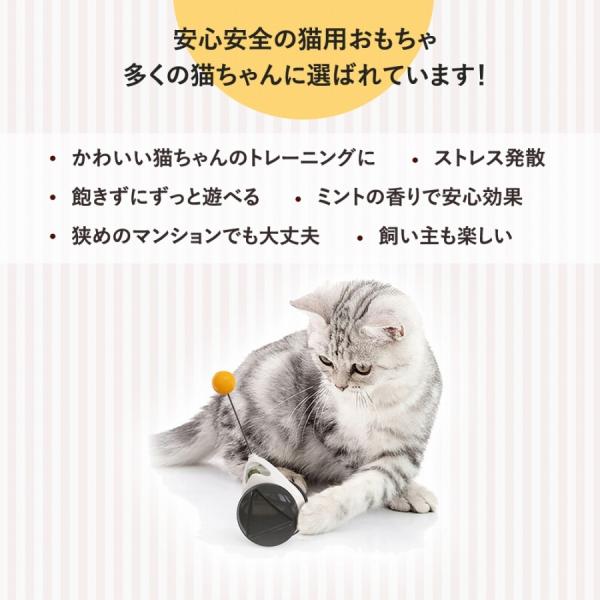 猫用おもちゃ 猫 ペット用 運動不足 かわいい じゃれる 車輪 ボール 回転 電池不要 バランス ねこ ダイエット 追いかけ 健康 ネコ Cim Pet Toys01 イージャパン 通販 Yahoo ショッピング