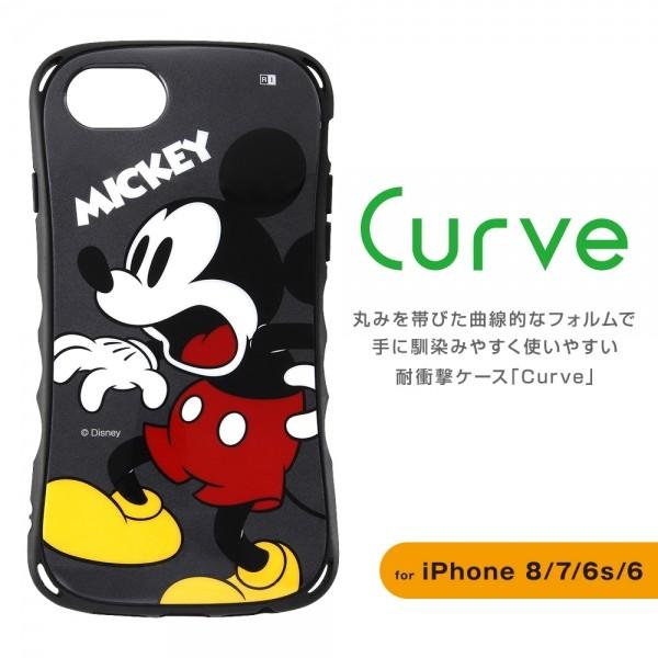 Iphone Se 第二世代 8 7 6s 6 ケース ミニーマウス ディズニー キャラクター かわいい ストラップホール 耐衝撃 側面グリップ Curve Ipse2ge Case イージャパン 通販 Yahoo ショッピング