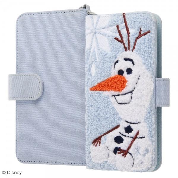 汎用 スマホケース アナと雪の女王2 手帳型 ケース サガラ刺繍 アナ雪 オラフ ミラー付き カードポケット Dリング付き かわいい Versa Case イージャパン 通販 Yahoo ショッピング