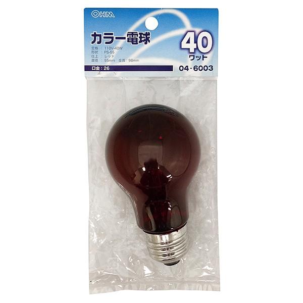 y[2TԁzMd J[ E26 40W bh LB-PS5640-CR 04-6003