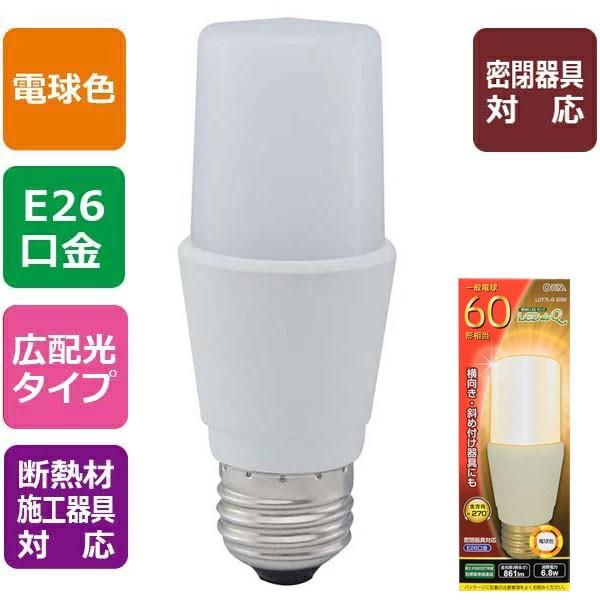 Led電球t形e26 60形相当電球色 Ldt7l G Ig92 06 3747 Ohm オーム電機 Buyee 日本代购平台 产品购物网站大全 Buyee一站式代购bot Online