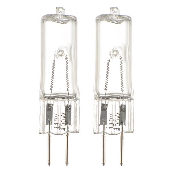 ハロゲン球 ピンタイプ 100W/110V 2個入｜LS-P-1002 06-4922 オーム電機
