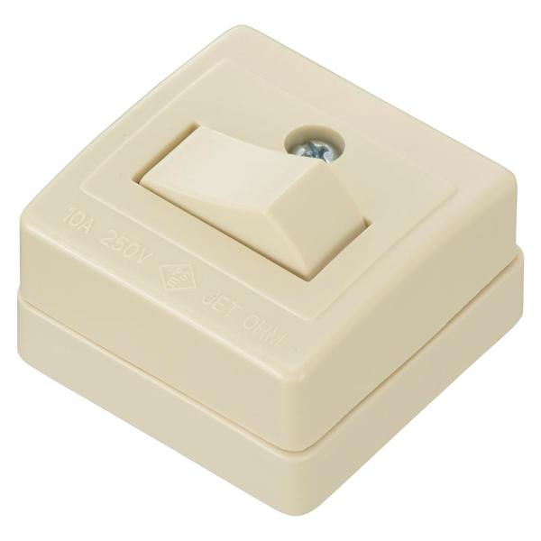 角型タンブラスイッチ（3路/露出配線用/1000Wまで/10A-250V）_06-5392_HS-RSW3R/P_OHM（オーム電機）