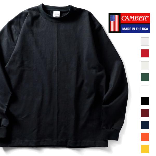 【並行輸入品】CAMBER / キャンバー CAM305LS MAX-WEIGHT LONG SLEEVE T-SHIRT/ マックスウェイト長袖Tシャツ -全10色-