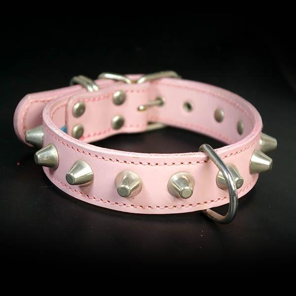 見切り品0136 3cm幅の中型犬用スタッズ革首輪 42m Ysho0136 エクストラヘビー 通販 Yahoo ショッピング