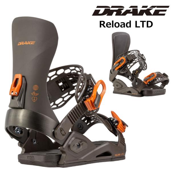 予約商品 26-27ドレイク ビンディング リロード リミテッド ブラック/オレンジ DRAKE RELOAD LTD Black/Orange パーク パウダー パーク