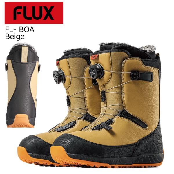 FLUX FL-BOA スノーボードブーツ ベージュ22cm　新品未使用 スノーボードブーツ FL-BOA | FLUX ONLINE STORE