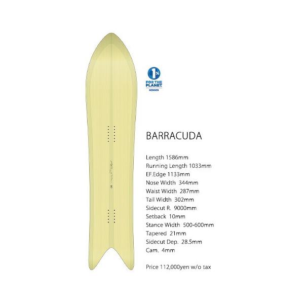 ゲンテン Barracuda Gentem Stick バラクーダ 158 6 Tamai Accle Camber Made Gentem 158 6 Taro Cn Made 正規品 Gentem Barracuda Extreme Sendai 大人気定番商品