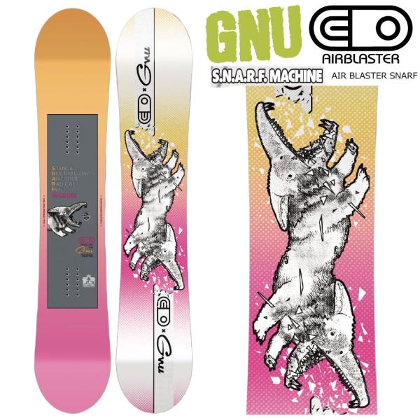 週末限定セール！限定商品　GNU AIRBLASTER コラボスノーボード Freestyle（フリースタイル） 12月発送 25-26 グヌー スノーボード