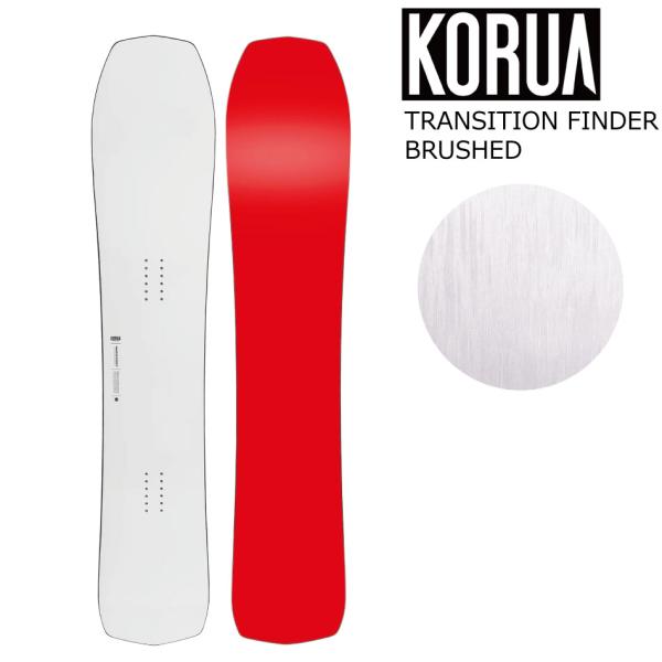 25-26 コルア スノーボード トランジションファインダー ブラッシュド KORUA Shapes TRANSITION FINDER BRUSHED 予約商品 フロートキャンバー パウダー25-26 即納可能 最新モデルをお手元へ