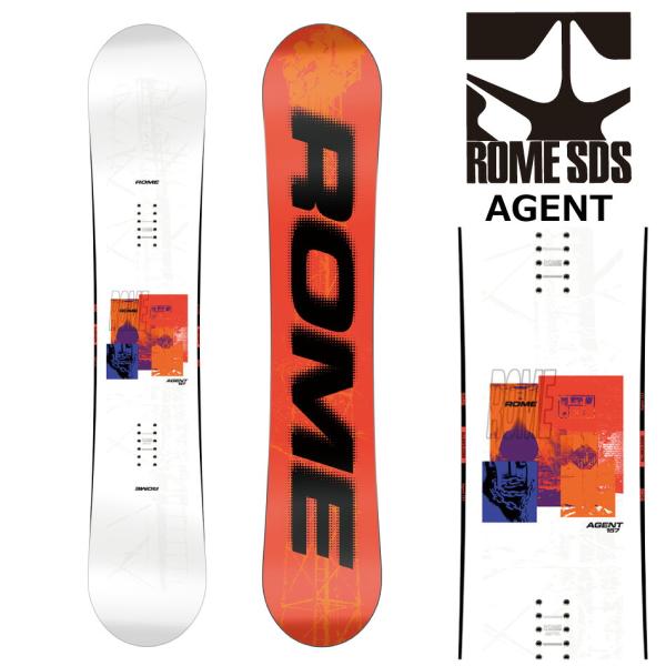 予約商品 26-27 ローム スノーボード エージェント ROME AGENT キャンバー パーク フリーライド ジブ 正規品 スノーボード 板