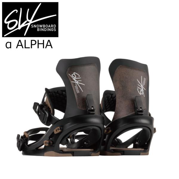 SLY α Mサイズ 25-26 今年でたグラトリバイン 新品未使用 正規品 SLY（スライ） 25-26 ビンディング アルファ ブラック SLY Snowboard α