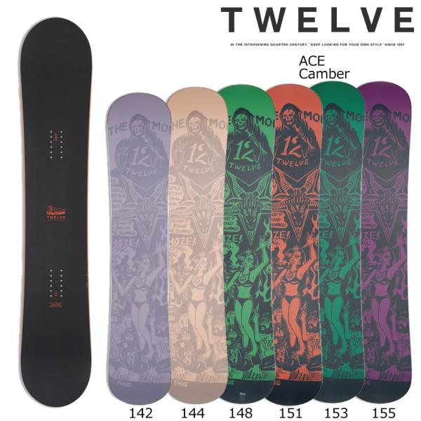 twelve（トゥエルブ） 25-26 スノーボード エース TWELVE ACE 特典あり