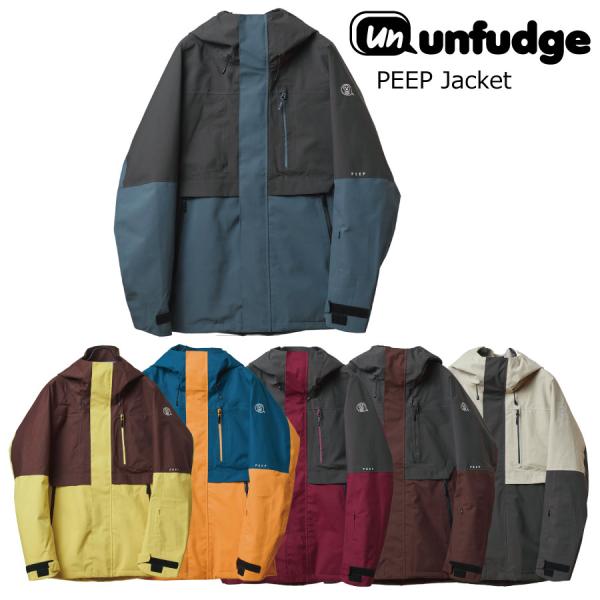 スノーボード Unfudge peep jacket 楽天市場】【9月1日限定P11倍】アンファッジ スノーボードウェア