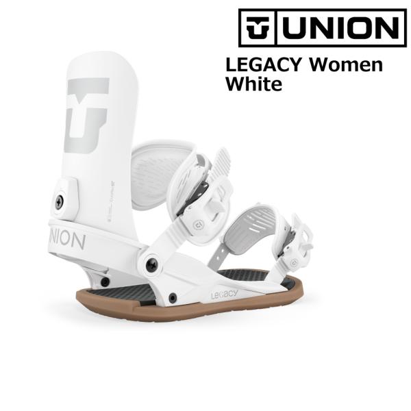予約商品 26-27 W ユニオン ビンディング レガシー ホワイト UNION LEGACY White レディース スノーボード スノボ オールマウンテン 27Snow