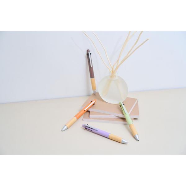 三菱鉛筆　ジェットストリーム 4&1 BAMBOO（バンブー）数量限定カラー在庫限り（メール便可）