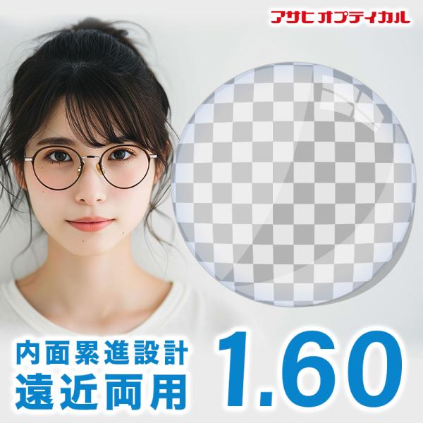 【お知らせ】 ※北海道・沖縄・離島は送料無料になります。レターパックでお送りいたします。 フレームをお送りする際、4cm未満になるようにお願い申し上げます。アサヒ オプティカル スターターNEO W Zコート1.60 遠近両用レンズ交換透明...