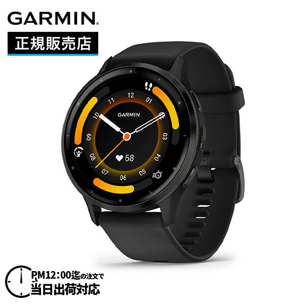 GARMIN ガーミン VENU 3 ベニュー Black / Slate 010-02784-41 GARMIN ガーミン VENU 3 ベニュー Black / Slate 010-02784-41
