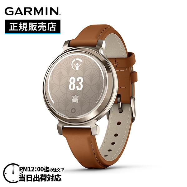 GARMIN（ガーミン） Lily 2 Classic Tan Leather / Cream Gold リリー2