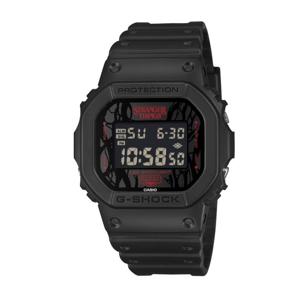 【予約注文】CASIO カシオ G-SHOCK ジーショック Stranger Things コラボ DW-5600STT-1JR ※予約期間中はカード決済のみの対応となります※