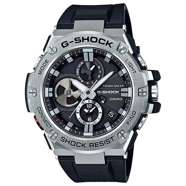 CASIO JVI G-SHOCK GVbN Bluetoothڃ^tlXNmOt GST-B100-1AJF
