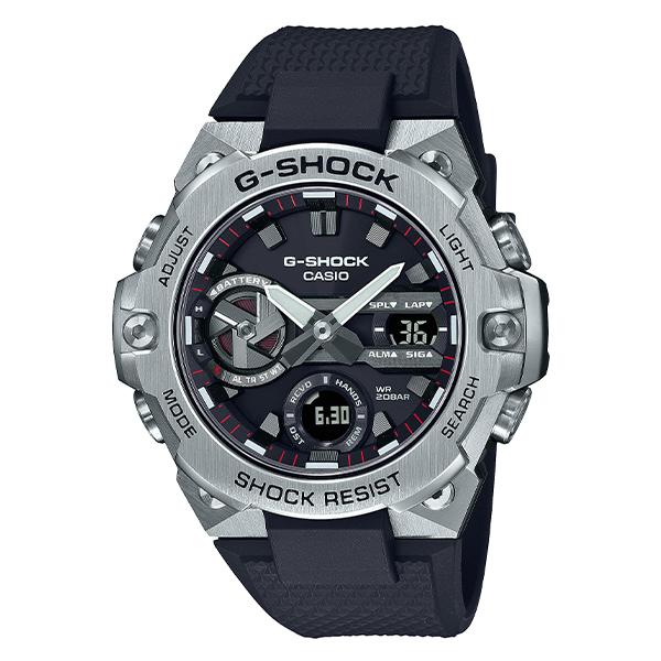 CASIO �J�V�I G-SHOCK G�V���b�N G-STEEL G�X�`�[�� GST-B400-1AJF