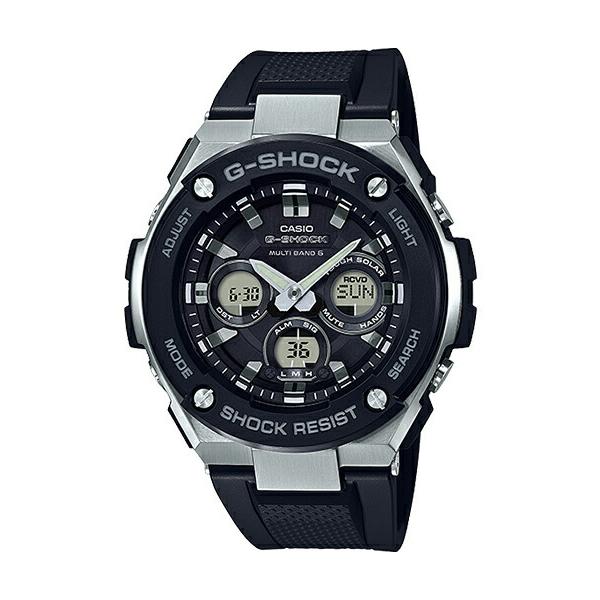 CASIO �J�V�I  G-SHOCK G�V���b�N G-STEEL �W�[�X�`�[�� GST-W300-1AJF �r���v