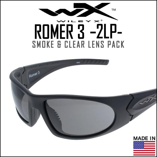 国内正規品 ] WILEY X ROMER 3 Black WX ワイリーX ローマ3 ブラック 