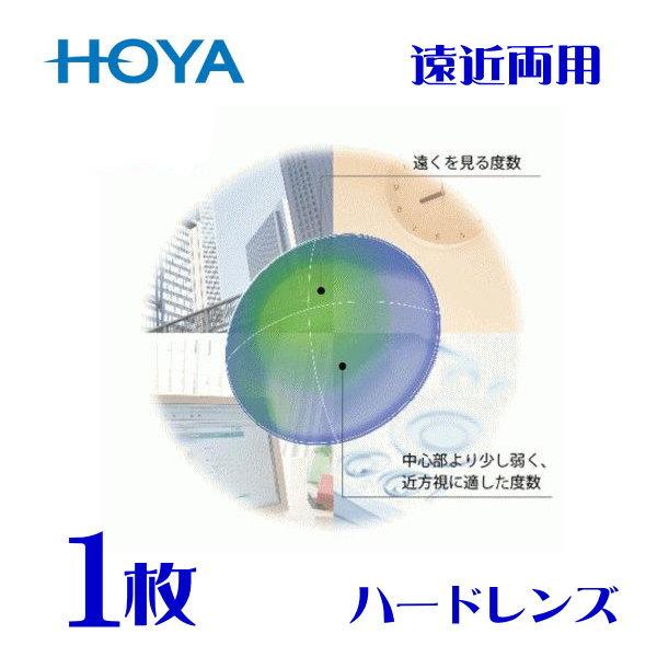 HOYA マルチビューEX(α) アルファ 片眼用 1枚 ポスト便 送料無料 ハードレンズ 累進屈折力コンタクト 高酸素透過性 連続装用 保証有 ホヤ