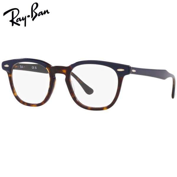Ray-Banレイバンセルフレーム（プラスチック） RX5398F 8283（サイズ50） ＜付属レンズ＞ 眼精疲労予防レンズbuiビュイ度なしレンズ（ネッツペックコーティングレンズ・ネッツペックコーティングビュイレンズ）(反射防止ハードマ...