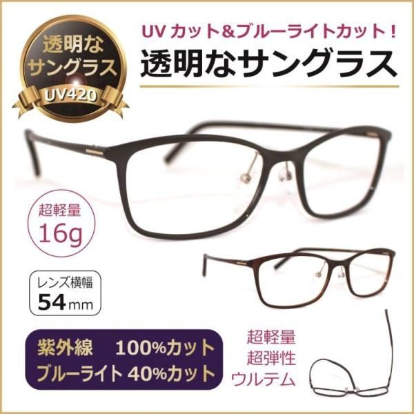 透明な サングラス 送料無料 クリアサングラス 透明サングラス 超軽量 クリアレンズ 透明レンズ UVカット ブルーライトカット メンズ 女性 人気 眼鏡／5006