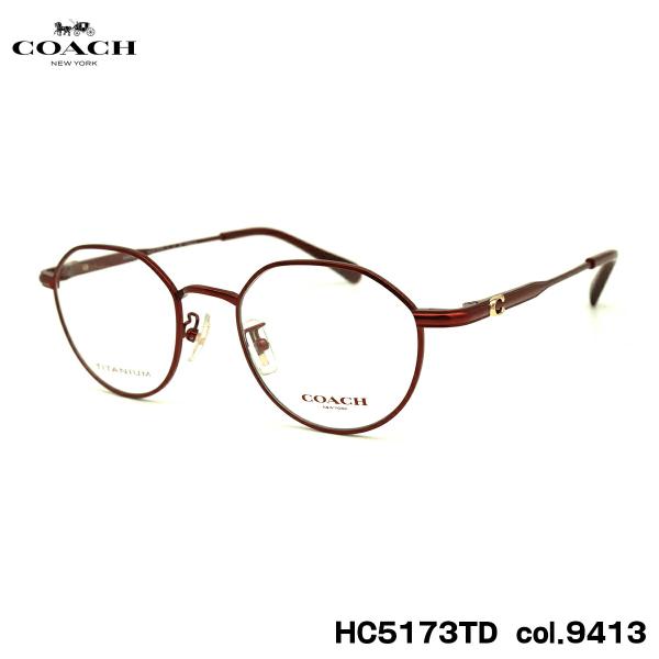 COACH（コーチ） メガネ HC5173TD col.9413 49mm COACH アジアン