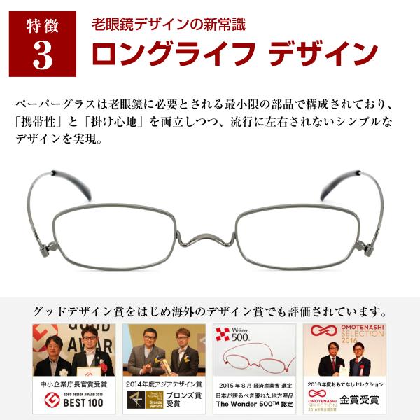 即納 最大半額 老眼鏡 おしゃれ ペーパーグラス スクエア フラットカラー ニュースタンダード 折りたたみ コンパクト 全日本送料無料 Spiritnmore Com