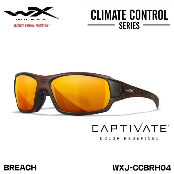 WILEY X（ワイリーエックス） ブリーチ 偏光 サングラス WXJ-CCBRH04