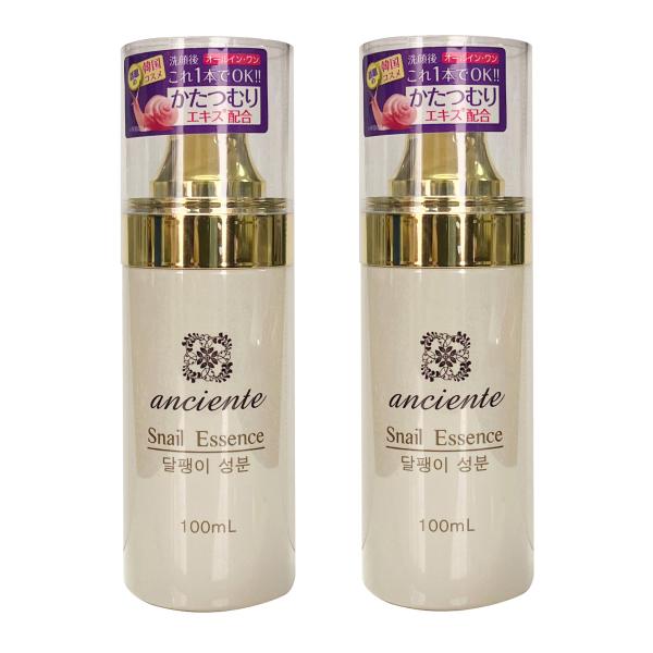 「2本セット」アンシャンテ カタツムリオールインワンゲル 100mL 韓国コスメ （宅配便）