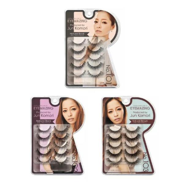 100%品質保証!100%品質保証!EYEMAZING 小森純No.101×1 つけまつげ