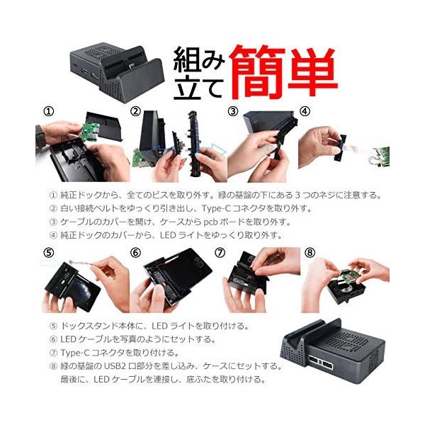 Momos Nintendo Switch ドックスタンド ニンテンドースイッチ ドック スタンド台 マニュアル 英文 工具セット付属 Buyee Buyee 日本の通販商品 オークションの代理入札 代理購入