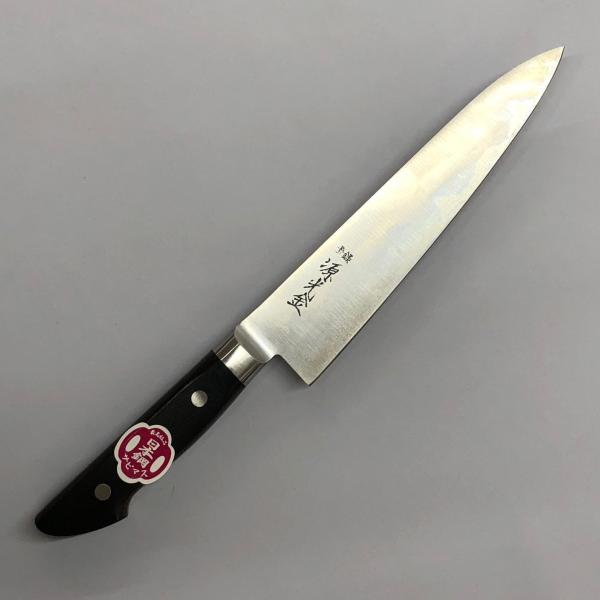 源 光金作 日本鋼 ハガネ 全鋼 牛刀 業務用包丁 180mm 18cm 錆び 源 光金作 日本鋼 ハガネ 全鋼 牛刀 業務用包丁 180mm 18cm 錆び