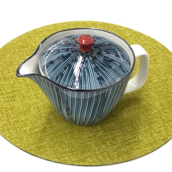 ティーポット 波佐見焼 おすすめ 祥千筋 300cc 2〜3杯用 紅茶 ハーブ ティー 夫婦  茶こし付き 網付き かわいい おしゃれ 母の日 父の日 敬老の日 急須 日本製