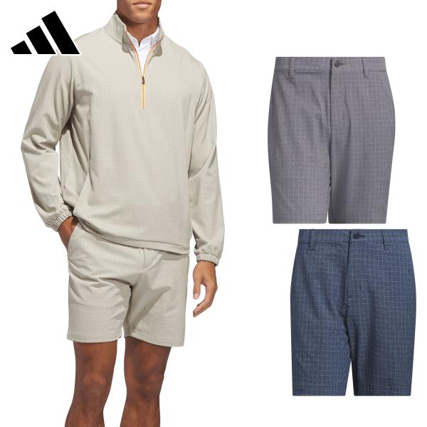 アディダス ゴルフ adidas Golf ゴルフウエア メンズ ハーフパンツ TWISTWEAVE 撥水 ウィンドペン ストレッチ 撥水 「 BW863 」 2026春夏モデル 【当店在庫品】