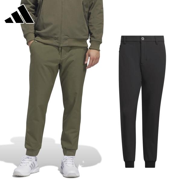 アディダス ゴルフ adidas Golf ゴルフウエア メンズ ジョガーパンツ CLIMAWARM EX-STRETCH  ACTIVE 撥水 「 RF094 」 2026秋冬モデル 【当店在庫品】