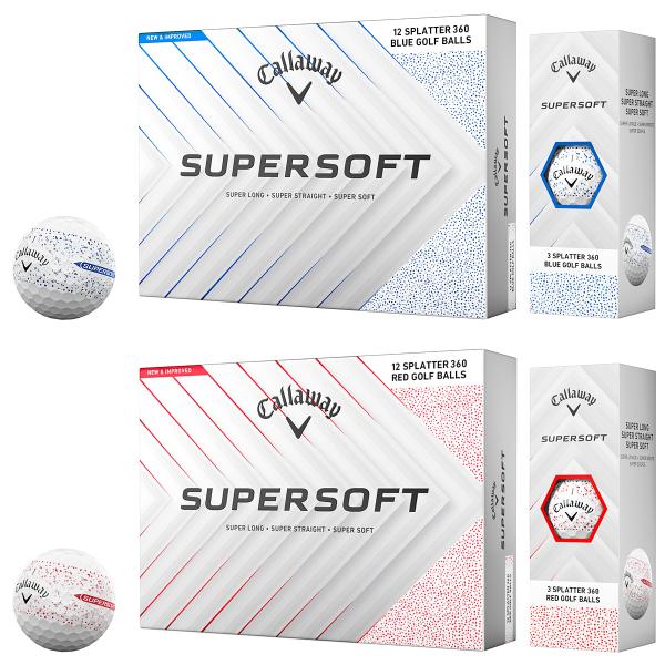 Callaway キャロウェイ 日本正規品 SUPER SOFT SPLATTER 360 Callaway キャロウェイ 日本正規品 SUPER SOFT SPLATTER 360